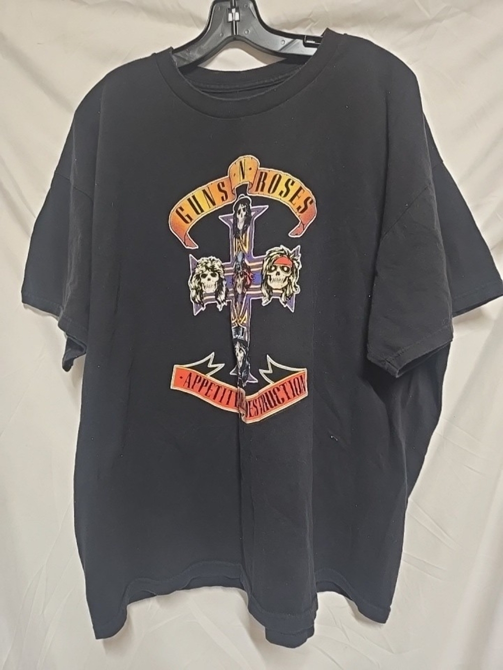 Black Graphic Tee - Appetite for Destruction